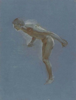 Hiremy-Hirschl, A Male Nude