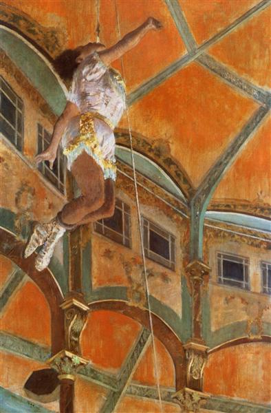 Degas, Miss La La at Cirque Fernando