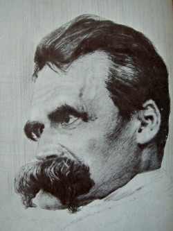 Friedrich Nietzsche by Hans Olde