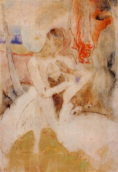 Gauguin, 1893, Here we make love