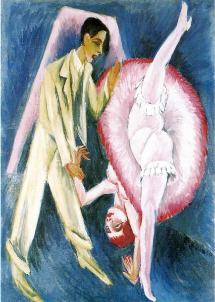 Kirschner, 1914, Dancing couple.