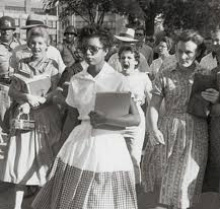 School desegregation, Little Rock, AR, 1957