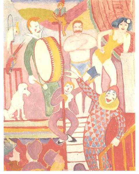 Macke,1911, Circus