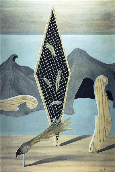 Magritte, 1926, Wreckage of the shadow