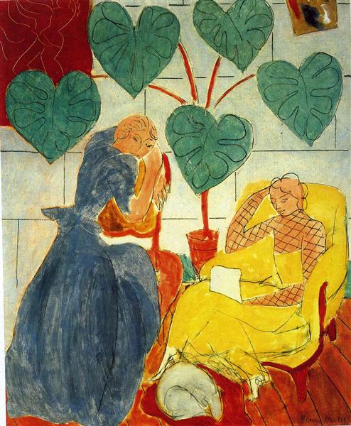 Matisse, 1938, The conservatory