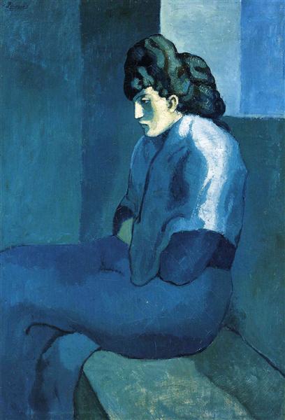 Picasso melancoly woman