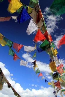 Prayer flags the Namka