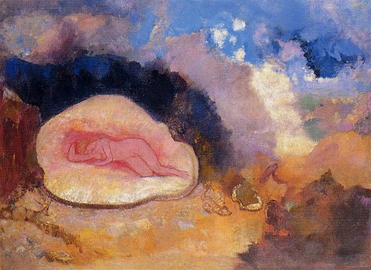 Redon, The birth of Venus.