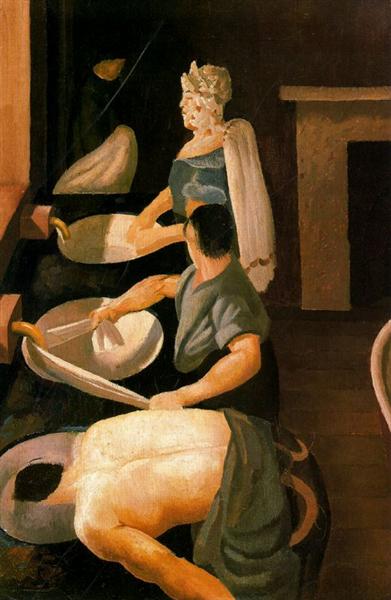Spencer, 1927, Soldiers washing