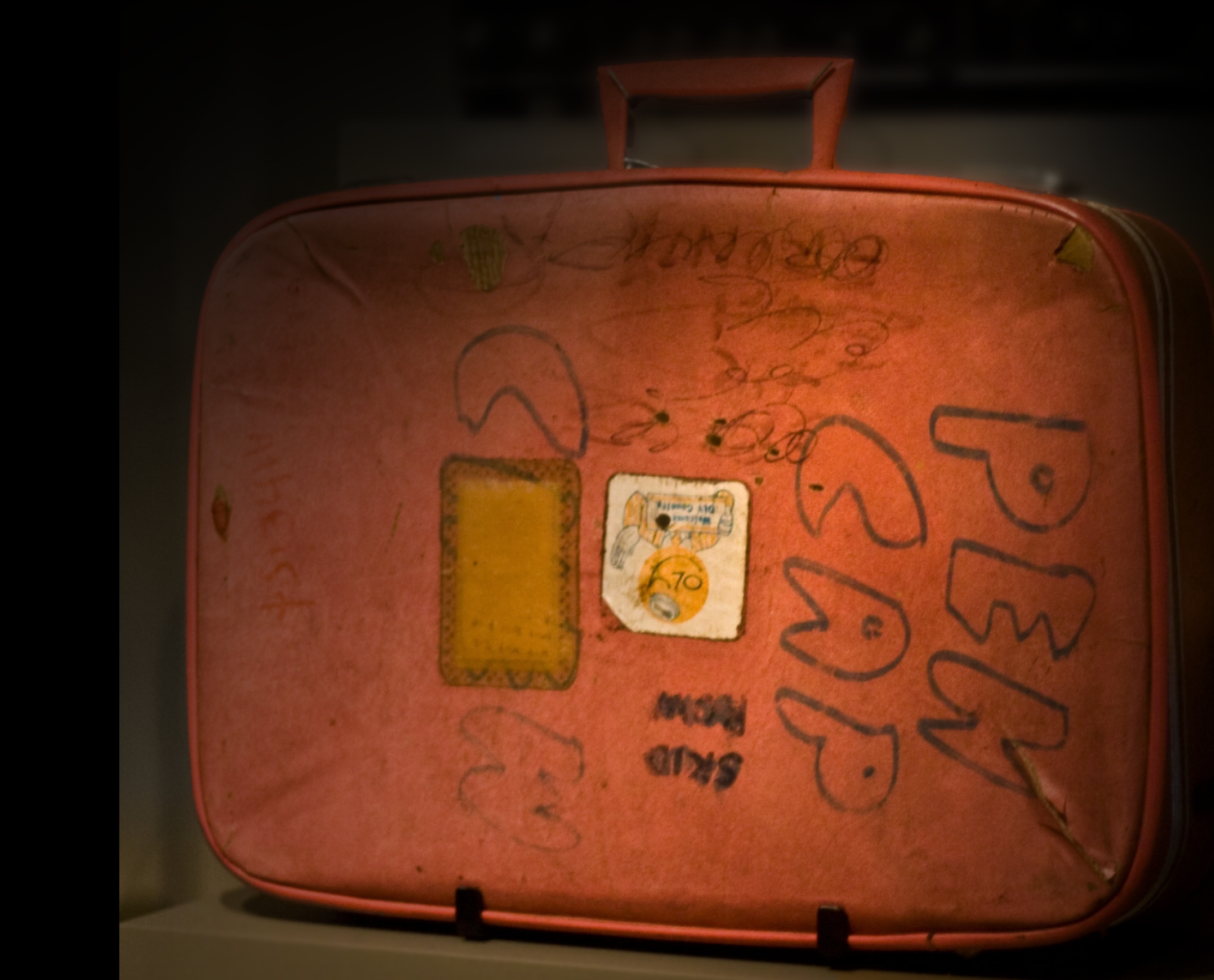 Kelly, 2012, Kurt Cobain’s suitcase, EMP museum