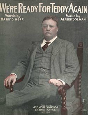Poster from Theodore Roosevelt’s presidential campaign, 1904.