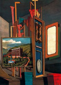 De Chirico, 1918, Vast metaphysical interior