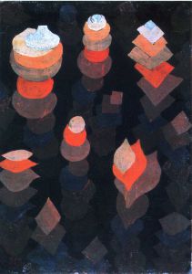Klee, 1922, Growth of the night plants