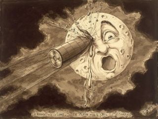 Georges Melies’ Moon