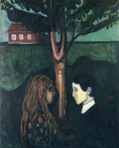 Munch, 1894, Eye in eye