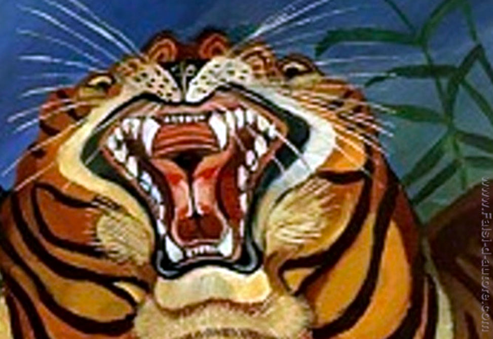 Ligabue, 1940, Tiger's Head