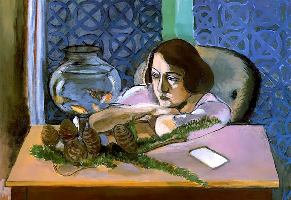 Henri Matisse, Woman Before an Aquarium, 1921