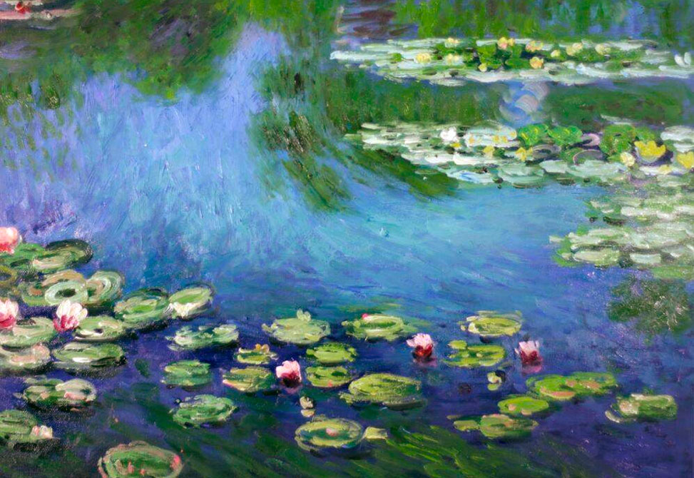 Monet, Water Lilies, 1919