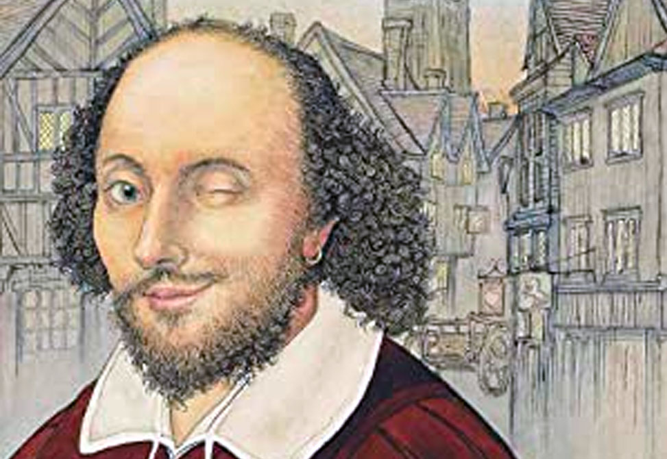 Shakespeare winks