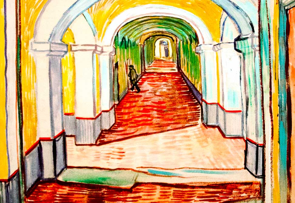 Van Gogh, Asylum Corridor