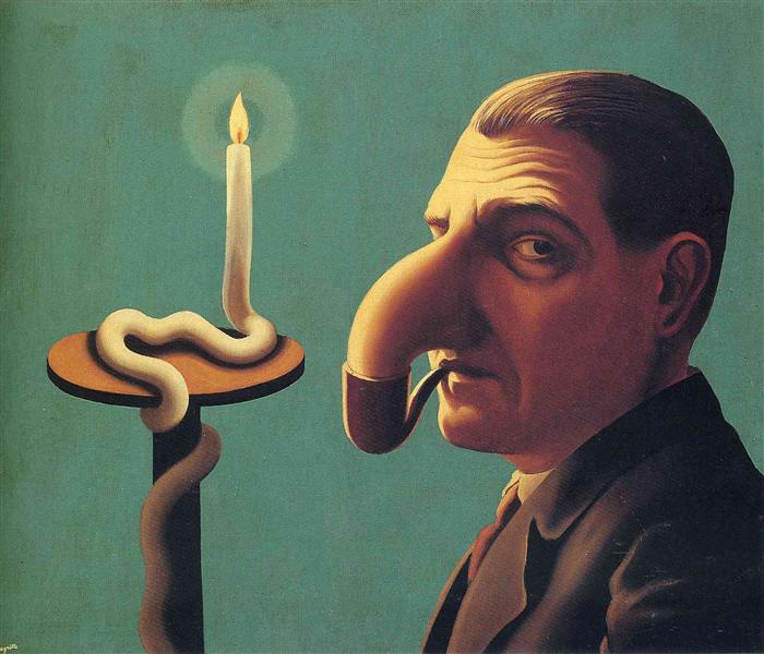 Magritte, R. (1936). The philosopher's lamp.