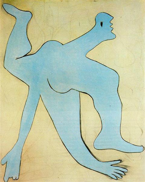 Picasso, P. (1929). A blue acrobat.