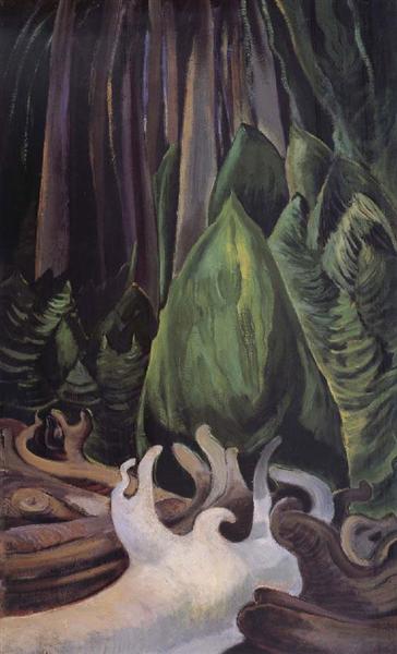 Carr, E. (1931). Sea drift at the edge of the forest.