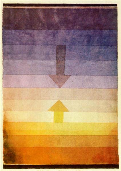 Klee, P. (1922). Separation in the garden.