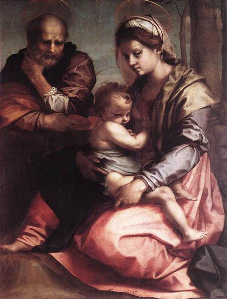 Fig. 1. Del Sarto, A. (. 1528). Holy family (Barberini).