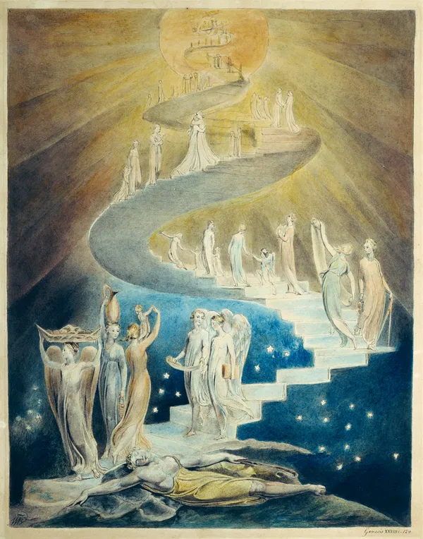 Blake, W. (c. 1805). Jacob's dream.